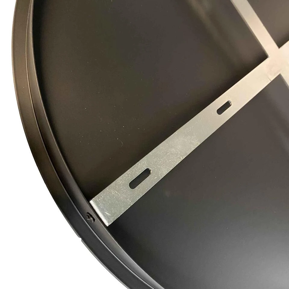 Ylumen Plafondplaat Ø - 5 Lichts - 50 X3.5 Cm - Zwart - Afbeelding 3