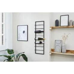 Lifa Living Wijnrek Luc Voor 8 Flessen, 30 X 9,5 X 99,5 Cm