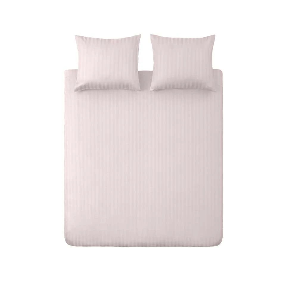 Ten Cate 100% Katoensatijnen Lits Jumeaux Dekbedovertrek - 240x200/220 - Roze - Afbeelding 2