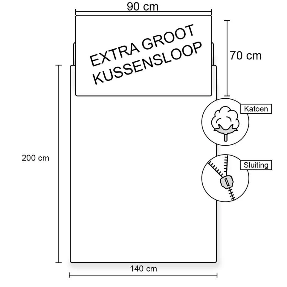 Bing Bunny Dekbedovertrek Hooray - Eenpersoons - 140 X 200 Cm - Katoen - Afbeelding 2