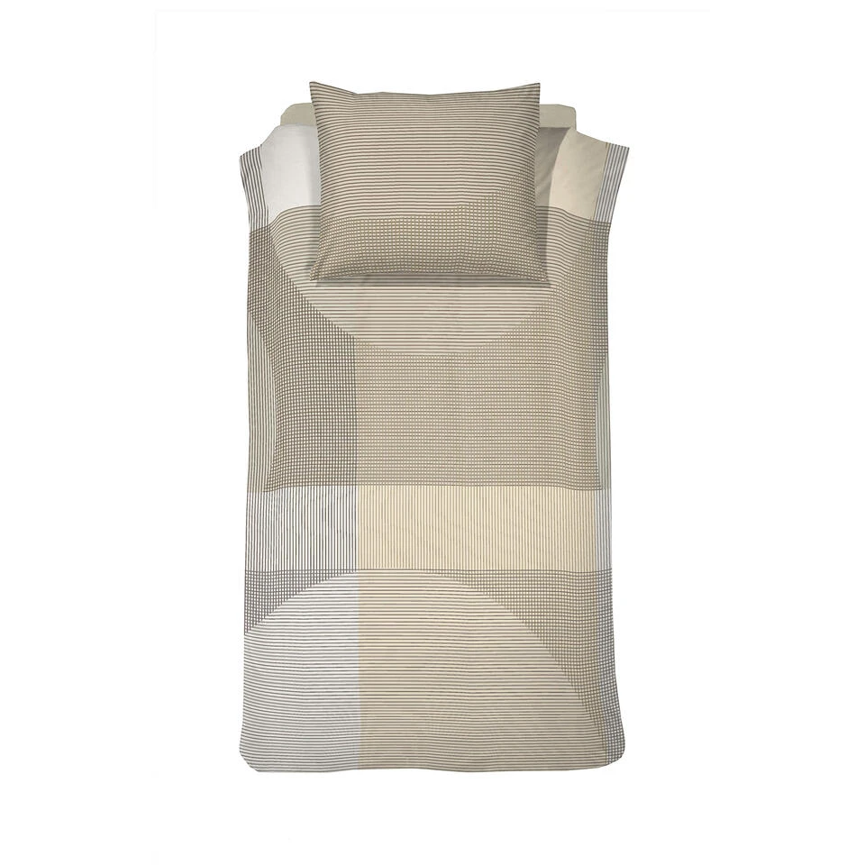 Damai Dekbedovertrek Base - Katoen - 140x200/220 Cm - Beige