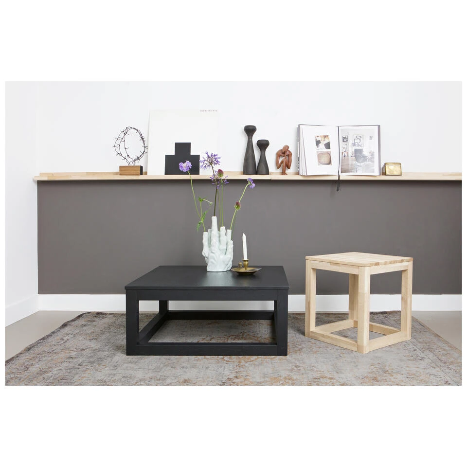 WOOOD Studio Fotolijstplank 120 Cm - Eiken - Onbehandeld - Set Van 2 - Afbeelding 3