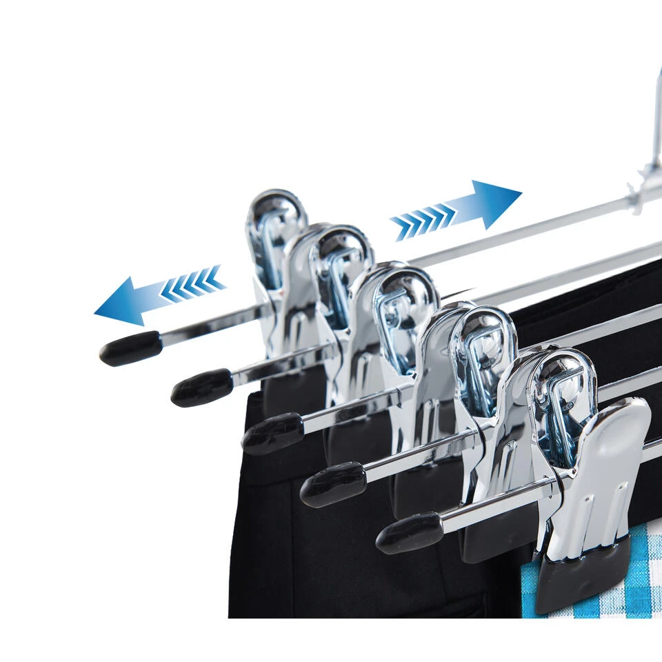 ACAZA Set Van 30 Broekhangers Met Knijpers Voor Heren Of Dames - Afbeelding 3