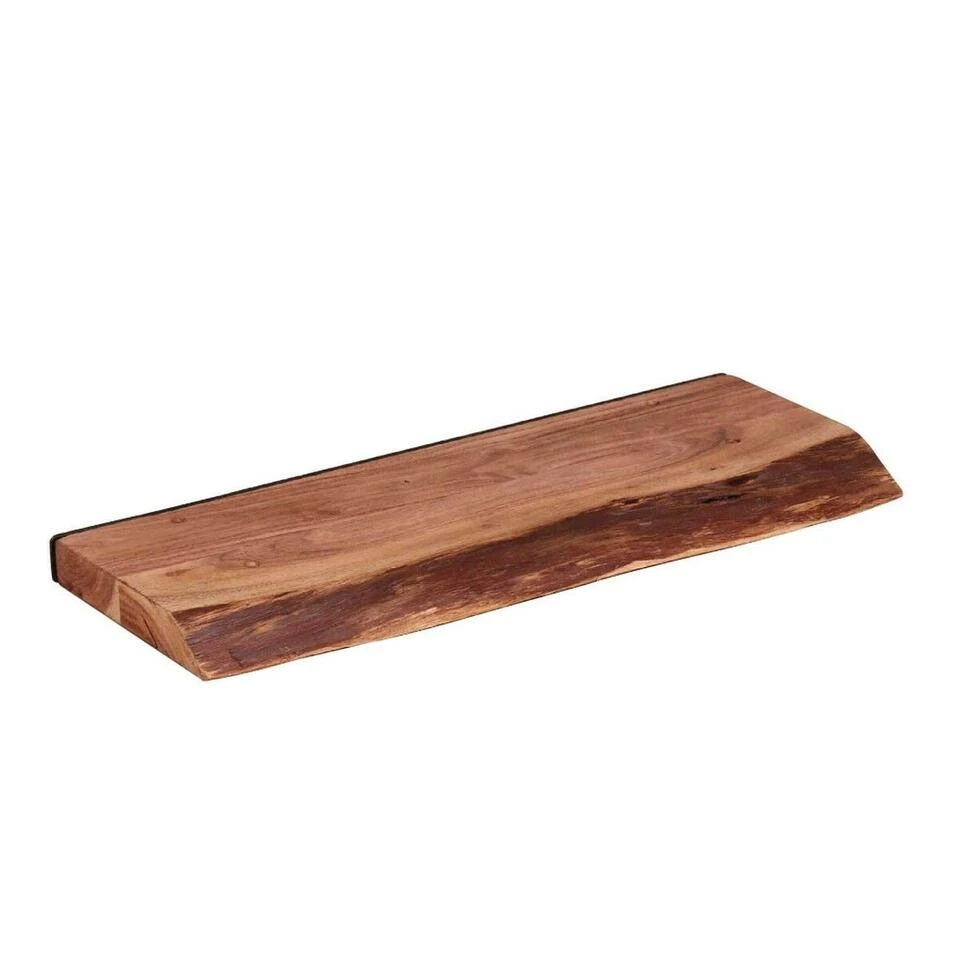 Wandplank Edwin 60cm - Hout - Bruin