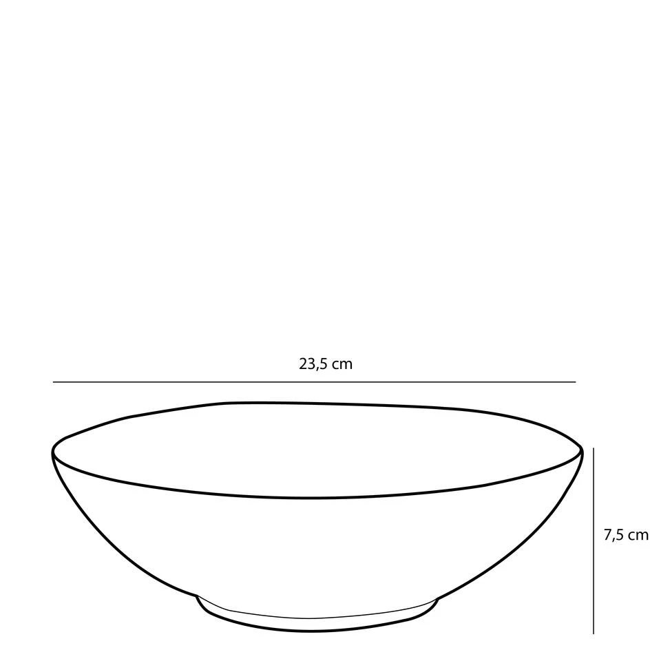 Mica Decorations Tabo Schaal - H7,5 X Ø23,5 Cm - Groen - Afbeelding 4