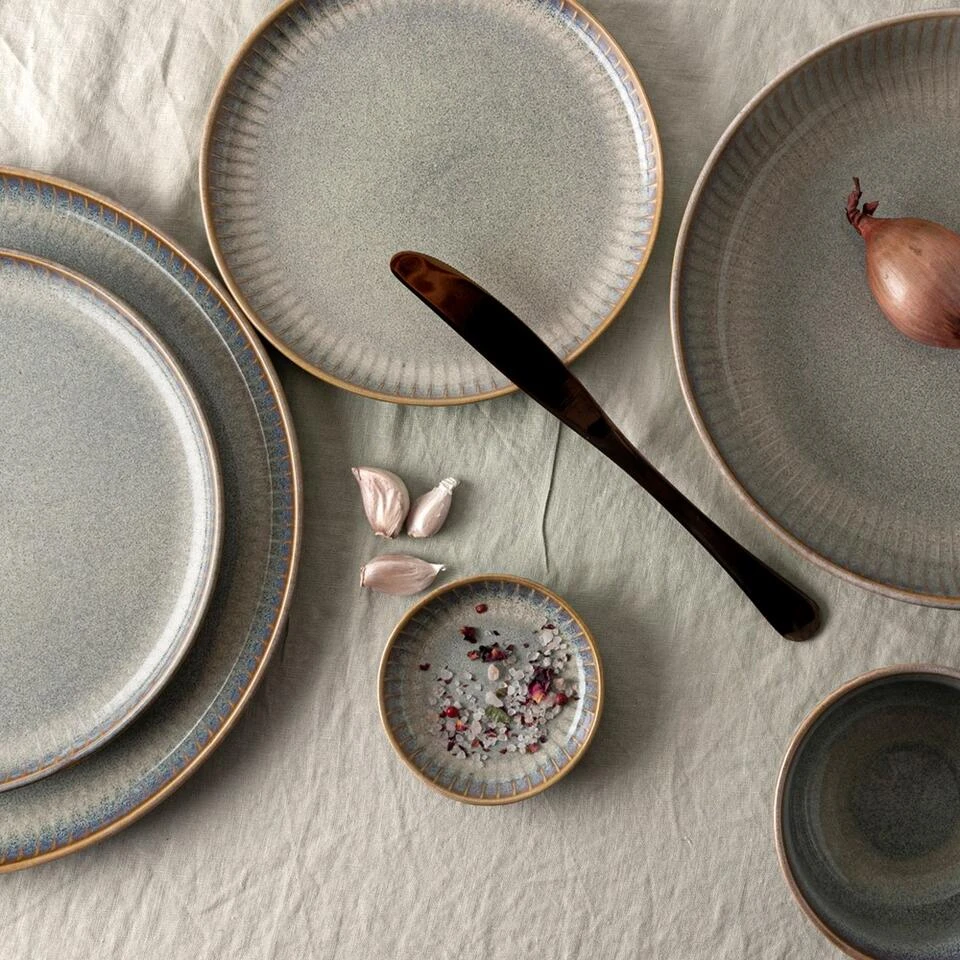 Dutch Rose Sapphire Bord 28 Grijs - Afbeelding 4