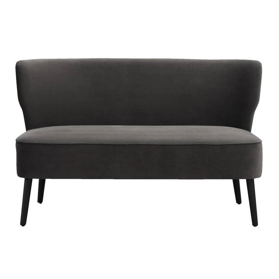 Bank Hasvik Stax 2-zits - Velvet 84 Antraciet