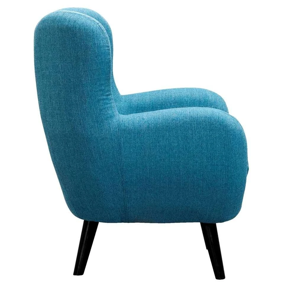 Fauteuil Viborg - Stof - Turquoise - Afbeelding 2