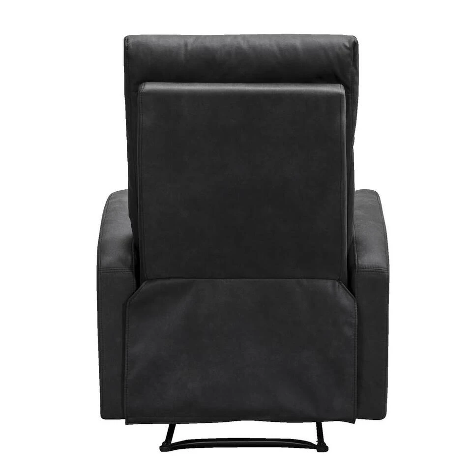 Relaxfauteuil Jackson - Stof - Zwart - Afbeelding 3
