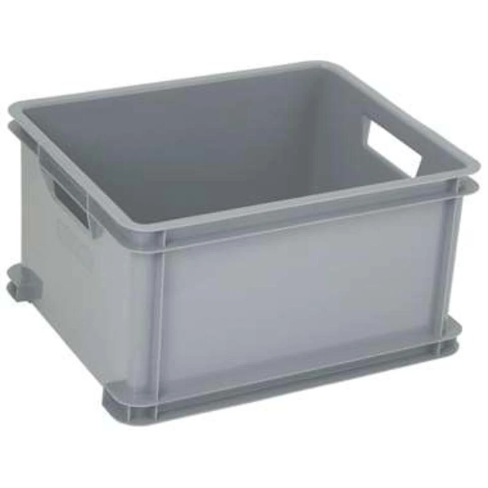Curver Unibox Classic Opbergbox L - 3x30L - 43x35x23,5cm - Grijs - Afbeelding 2