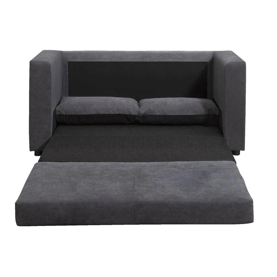 Slaapbank Sirena - Antraciet - 72x139x69 Cm - Afbeelding 2