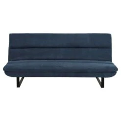 Slaapbank Adelaide - Donker Blauw - 91x200x124 Cm