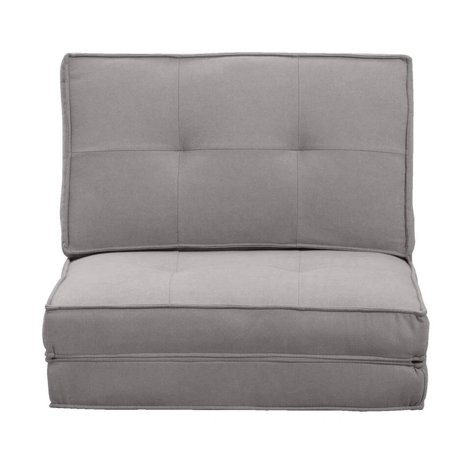 Slaapfauteuil Sion - Grijs - 59x70x71 Cm