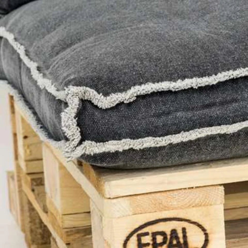 Unique Living Rugkussen Manouk Zwart - 120x40 Cm - Afbeelding 4