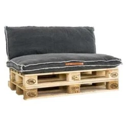 Unique Living Rugkussen Manouk Zwart - 120x40 Cm