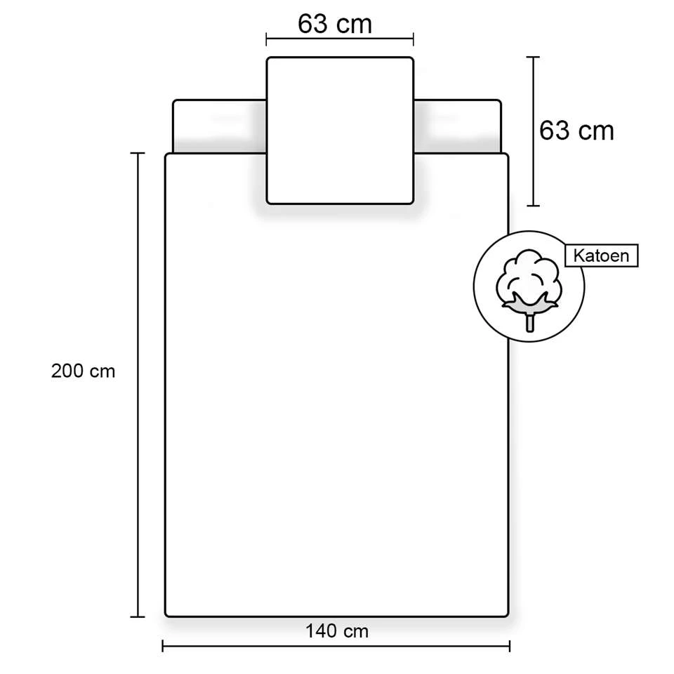 All Blacks Polo - Dekbedovertrek - Eenpersoons - 140 X 200 Cm - Zwart - Afbeelding 2