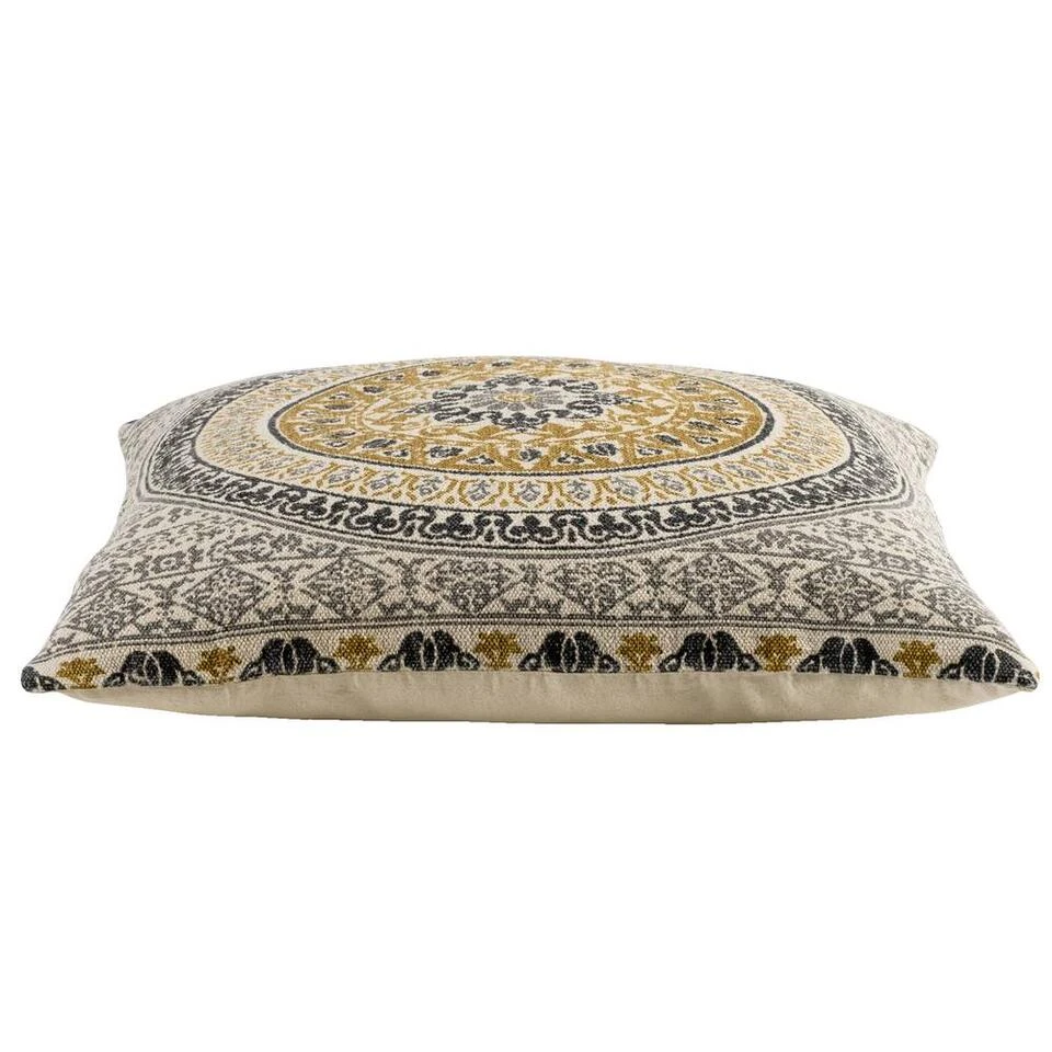 Woonkussen Fatima - Oker - 60x60 Cm - Afbeelding 2