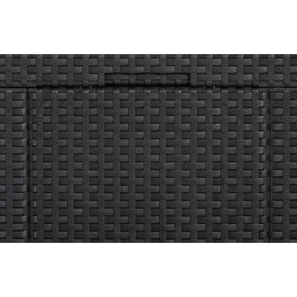 Keter Allibert Hocker/voetenbankje Cube Incl. Kussen - Grijs - 39x42x42 Cm - Afbeelding 4