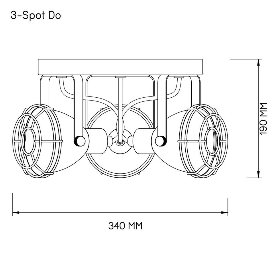 3-spot Do - Zwart - Afbeelding 4