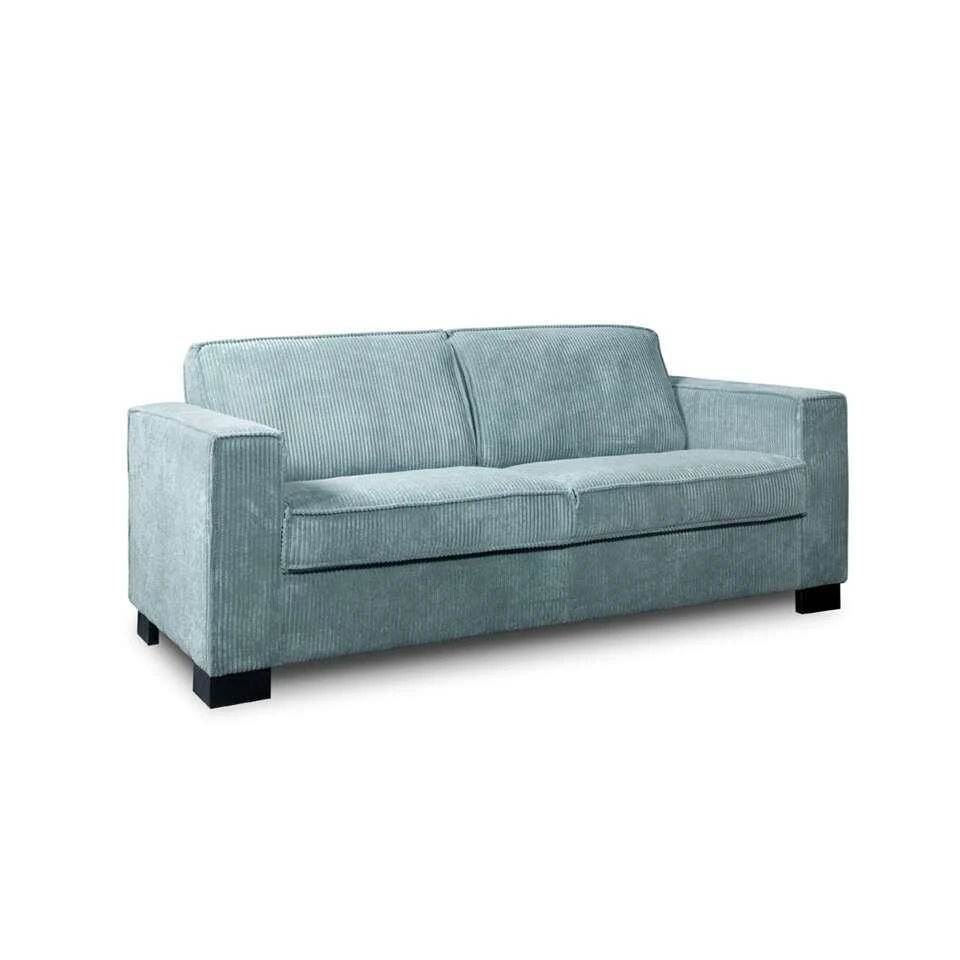 Bank Stuttgart 3-zits - Ribcord - Ijsblauw - Afbeelding 2