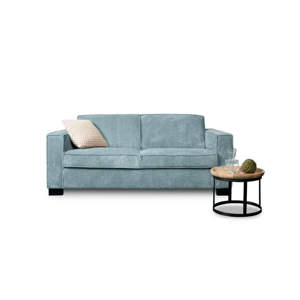 Bank Stuttgart 3-zits - Ribcord - Ijsblauw - Afbeelding 4