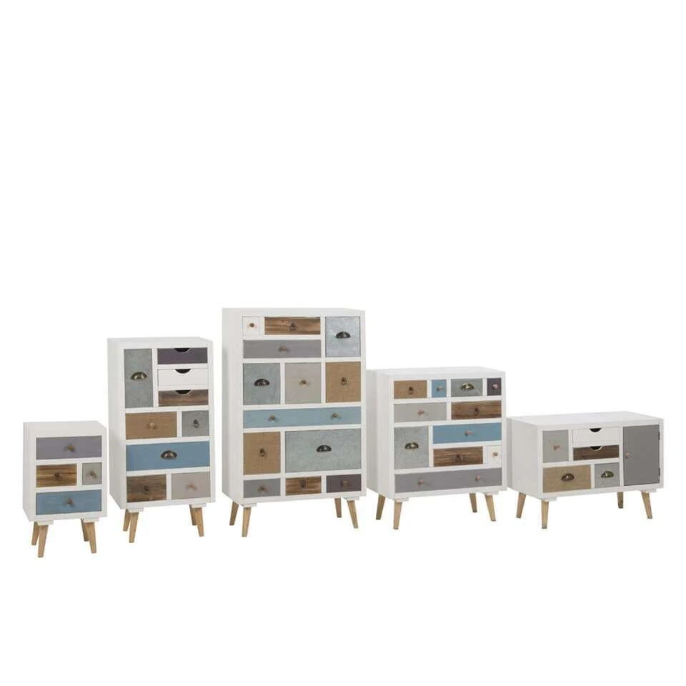 Ladekast Suomi - Multikleur - 114x70x30 Cm - Afbeelding 2