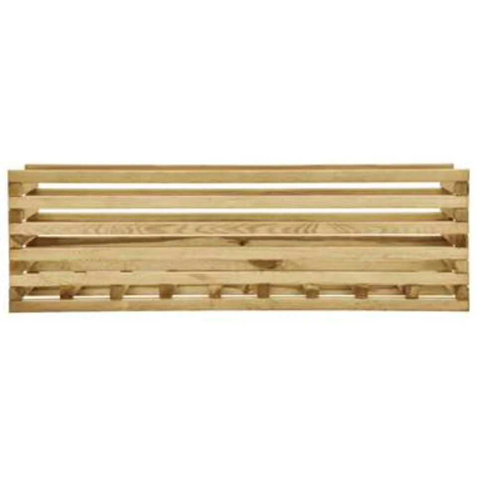 VidaXL Plantenbak Verhoogd 120x40x38,5 Cm Geïmpregneerd Grenenhout - Afbeelding 2